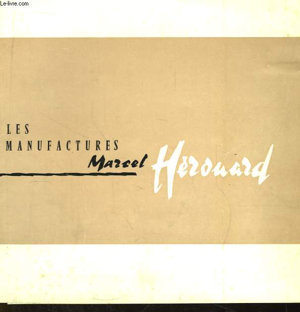 Prospectus des Manufactures Marcel Hrouard : La coupe, Section de Piquage, Vue gnrale.