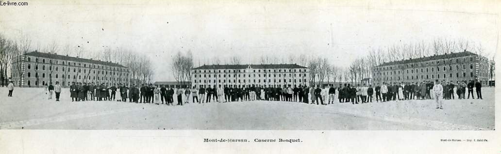 Une photographie de la Caserne Bosquet  Mont-de-Marsan.