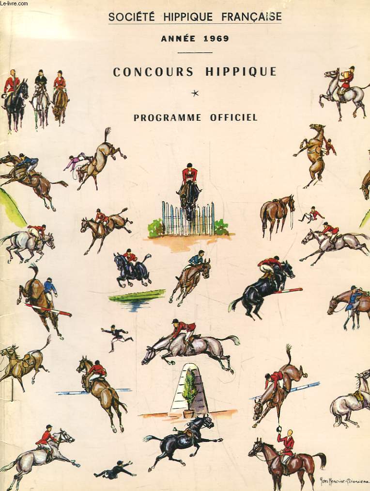 Programme Officiel du Concours Hippique - Anne 1969