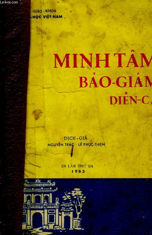 Minh Tm, Bao-Giam, Dien-Ca. Guong Bau Soi Sang Coi Long. Dich-Gia, Nguyen TRac - L Phuc-Thin.