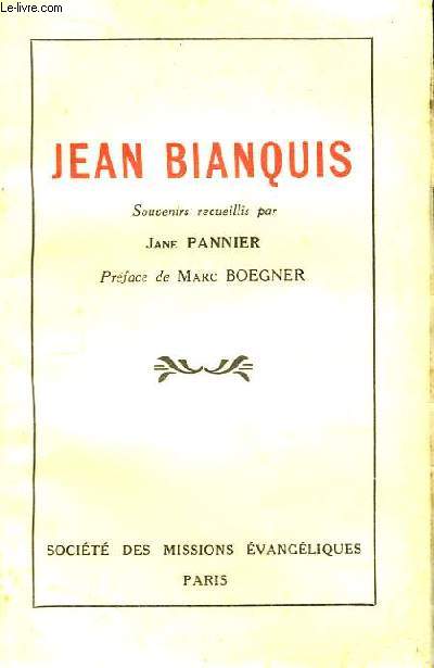 Jean Bianquis.