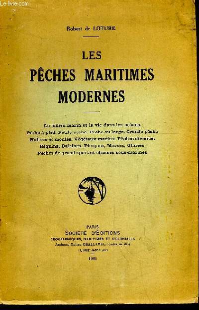Les Pches Maritimes Modernes.