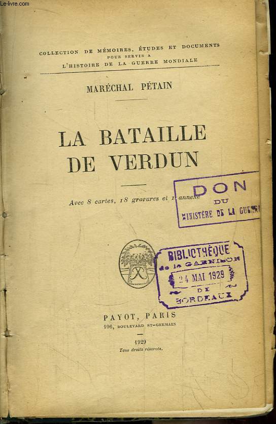 La Bataille de Verdun.