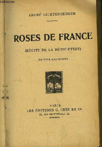 Roses de France (Rcits de la Rvolution)