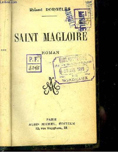 Saint Magloire. Roman