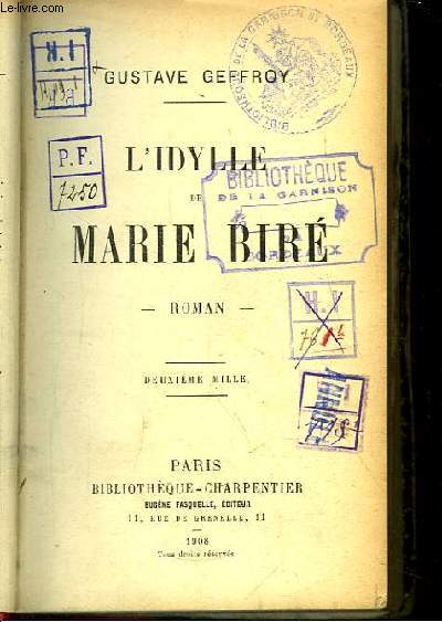 L'Idylle de Marie Bir.