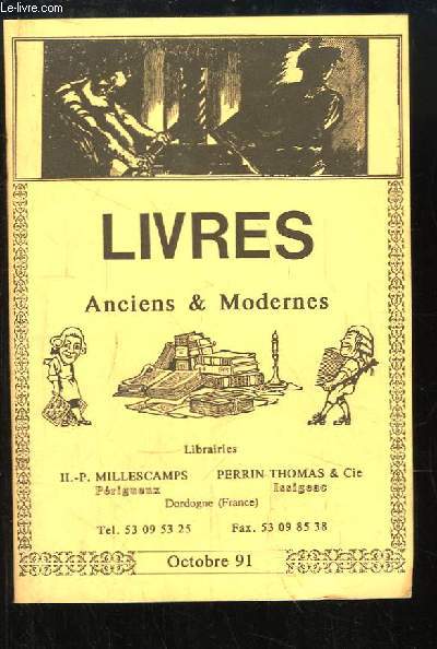 Catalogue de Livres Anciens & Modernes.