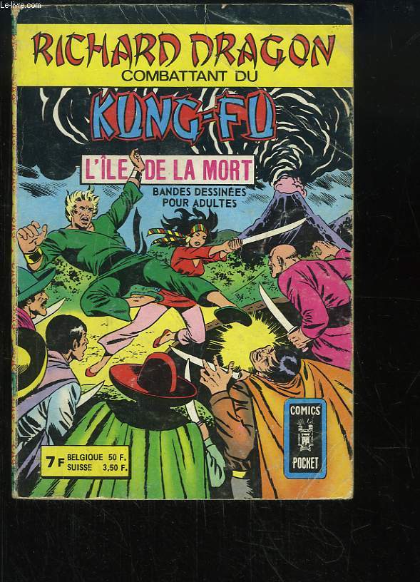 Recueil Richard Dragon, N3199 : Kung-Fu, L'le de la mort.