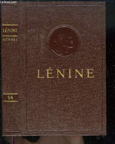 Oeuvres de V. Lnine. TOME 14 : 1908