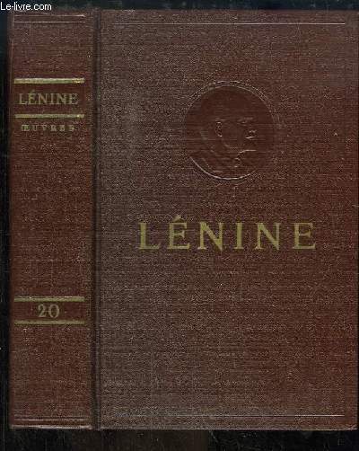 Oeuvres de V. Lnine. TOME 20 : Dcembre 1913 - Aot 1914