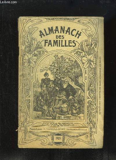 Almanach des Familles, 1928