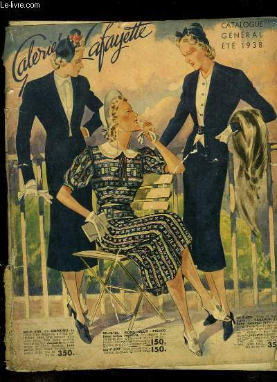 Catalogue gnral des Galeries Lafayette, t 1938