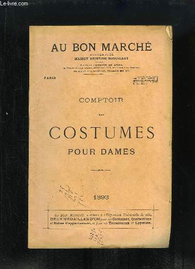 Comptoir des Costumes pour Dames - 1893