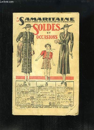 Catalogue de Soldes et Occasions  