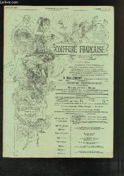 La Coiffure Franaise illustre N100 - 9me anne : Les coiffures Monumentales - La tondeuse et son abus ...