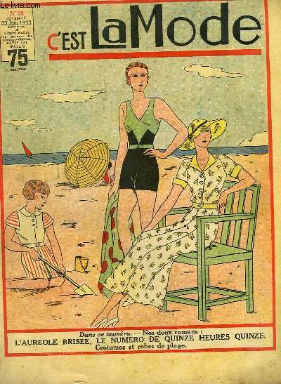 C'est la Mode N26 - 37e anne : Costumes et Robes de plage -