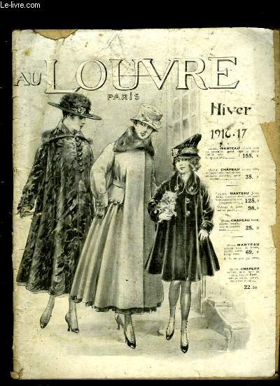 Catalogue Hiver 1916 - 17, des Magasins 