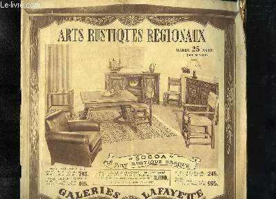 Catalogue d'Arts Rustiques Rgionaux