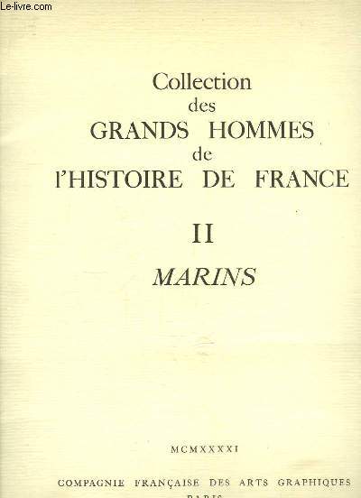 Collection des Grands Hommes de l'Histoire de France, TOME 2 : Marins.