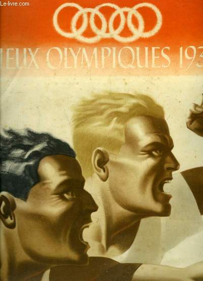 Jeux Olympiques 1936, n6 : Le vol  voile aux J.O. - D'Athnes  Berlin, Saint-Louis - Le Handball - Le Chantre des J.O. ...