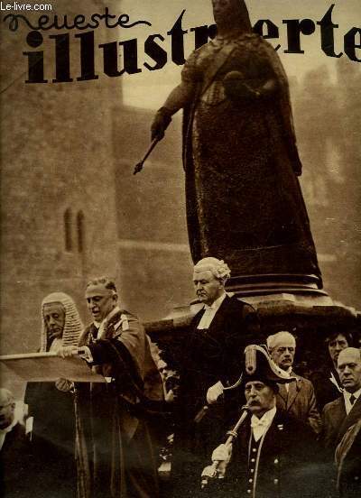 Neueste illustrierte N5 - 7 jahrgang : Die Proklamation Knigs Eduard VIII vor dem Denkmal der Knigin Victoria in Windsor