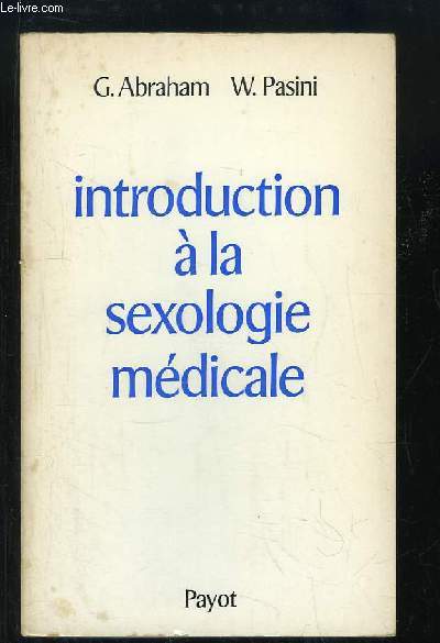 Introduction  la sexologie mdicale.