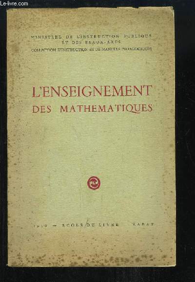 L'Enseignement des Mathmatiques.