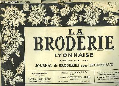 La Broderie Lyonnaise, N818 - 38e anne