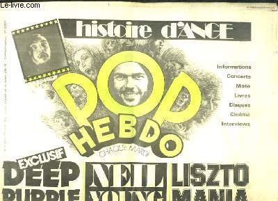 Pop Hebdo N11 : Neil Young - Deep Purple - Ronie Lane - Lisztomania ...