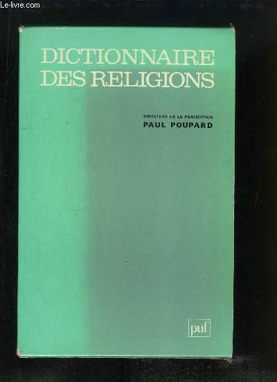 Dictionnaire des Religions.