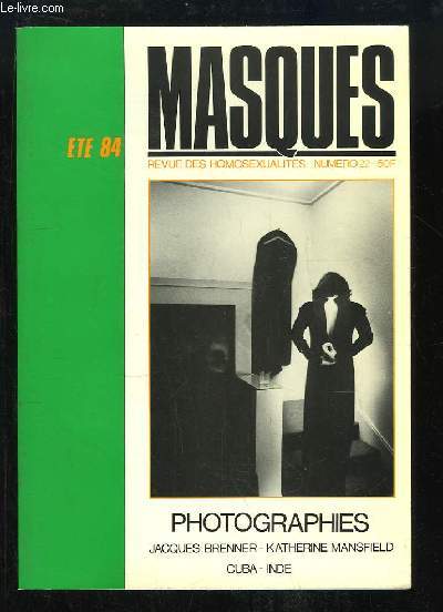 Masques N22 : Photographies - Jacques Brenner, Katherine Mansfield, Cuba, Inde.