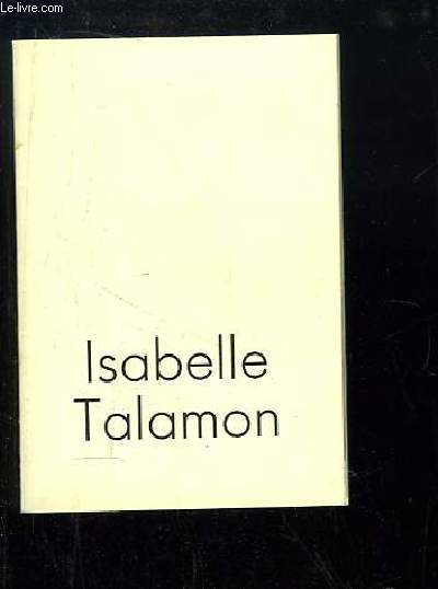 Isabelle Talamon.