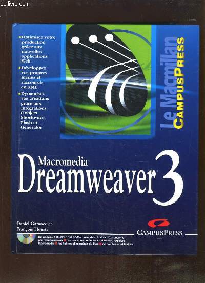 Macromedia : Dreamweaver 3. Avec son CD-ROM PC / MAC