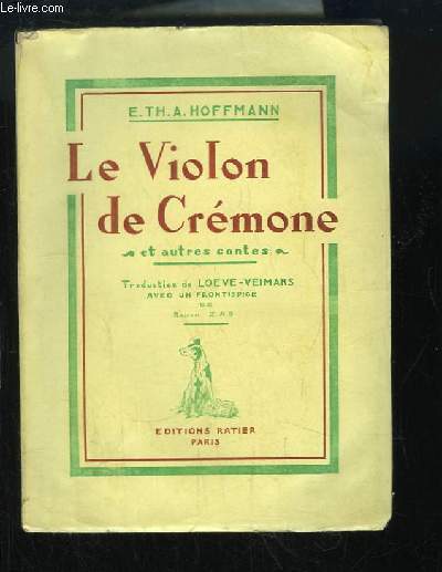 Le Violon de Crmone et autres contes.