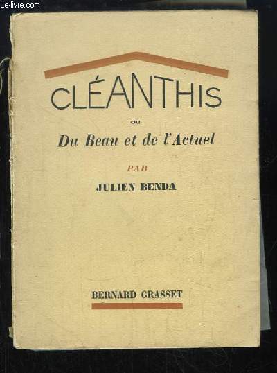 Clanthis ou du Beau et de l'Actuel.