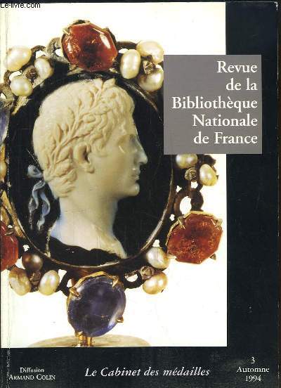 Revue de la Bibliothque Nationale de France N3 : Le Cabinet des Mdailles.