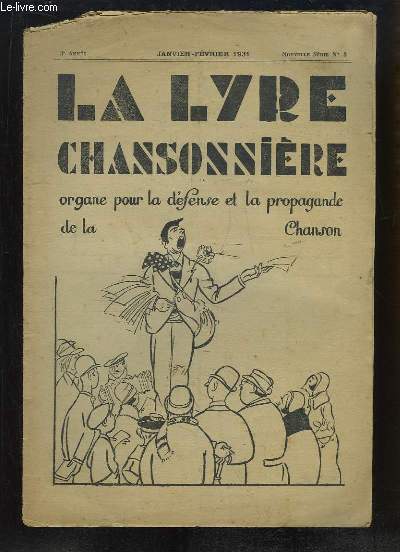 La Lyre Chansonnire. N8 - 3e anne.