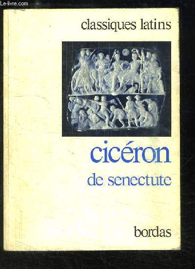 Cicron de Senectute.