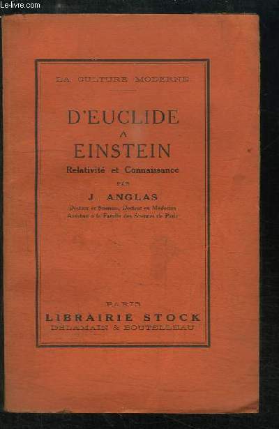 D'Euclide  Einstein. Relativit et Connaissance.