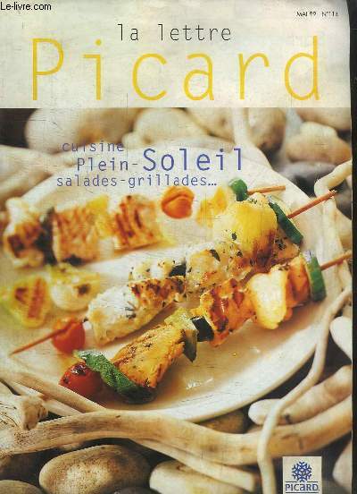 La Lettre Picard, n114 : Cuisine Plein-Soleil, salades - grillades.
