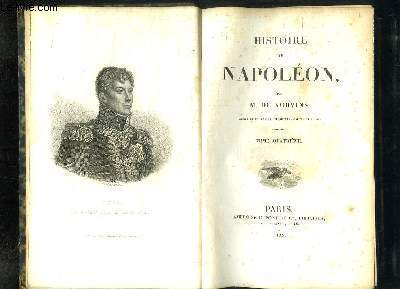 Histoire de Napolon. TOME 4