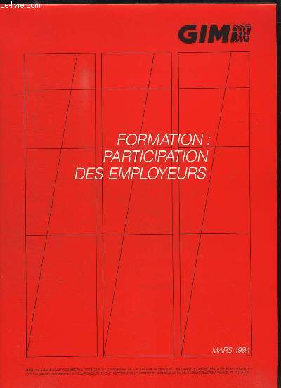 Formation : participation des employeurs