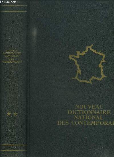 Nouveau Dictionnaire National des Contemporains, TOME 2 : 1963