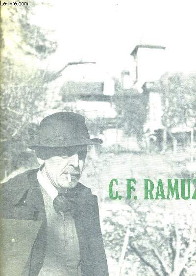 C.F. RAMUZ 1878 - 1947 - 20 SEPTEMBRE 15 OCTOBRE 1978