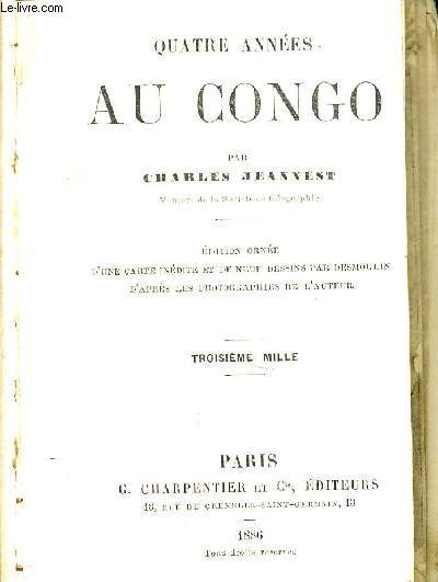 QUATRE ANNEES AU CONGO