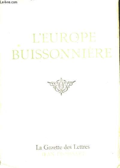 L EUROPE BUISONNIERE
