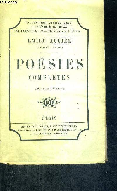 POESIES COMPLETES - NOUVELLE EDITION