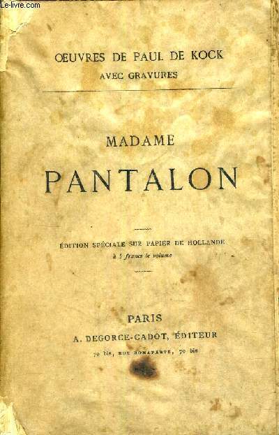 MADAME PANTALON