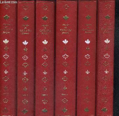 HISTOIRE DU CANADA FRANCAIS - 6 VOLUMES - TOMES 1 A 6