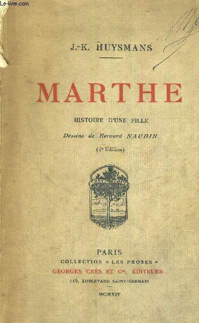 MARTHE - HISTOIRE D'UNE FILLE - 4E EDITION